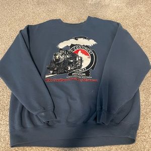 Train Graphic Crewneck